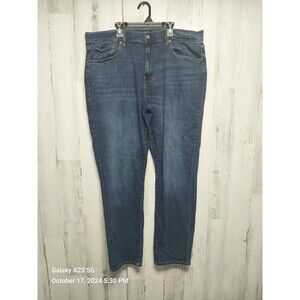 Lucky Brand Jeans Mens 38x32 Blue 410 Athletic Slim Fit Dark Wash Denim Pants